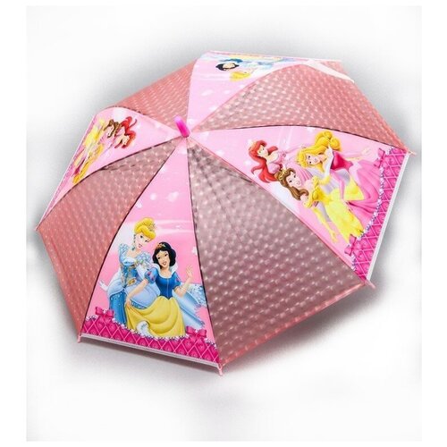 Зонт детский / Зонт для девочки/ Зонт 8 спиц, диаметр 87см / Зонт- трость детский со свистком