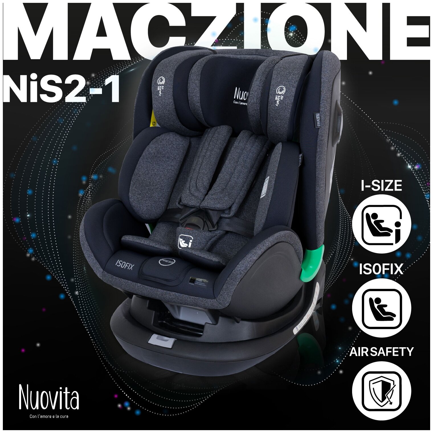  Nuovita Maczione NiS2-1 Nero/׸