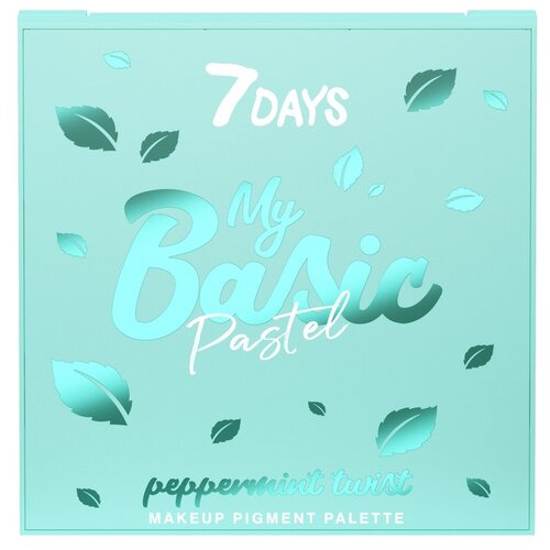 Палетка пигментов для макияжа 7DAYS MY BASIC 102 Peppermint twist, 9 г