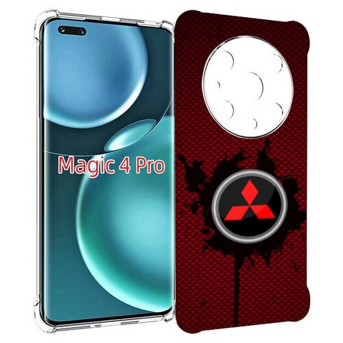 Чехол MyPads мицубиси mitsubishi 2 для Honor Magic4 Pro / Magic4 Ultimate задняя-панель-накладка-бампер