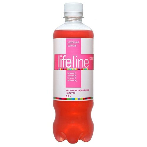 Напиток Lifeline Beauty со вкусом клубники и ванили 0.5л