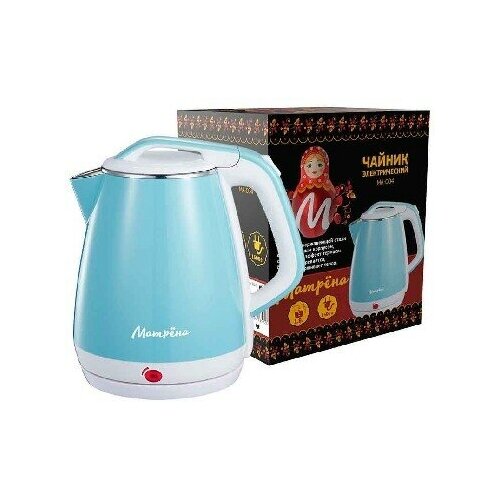 Чайник электрический 18Л 1500ВТ диск двойн корпус нерж стальпласт БЕЛГОЛ 5412 матрена 160800₽
