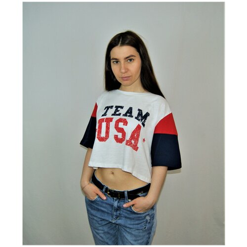 Топ  Alcott,  размер M, белый