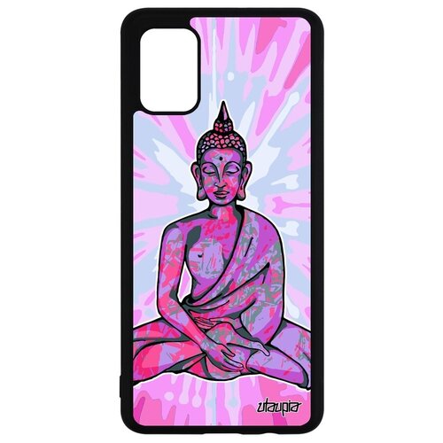 фото Яркий чехол на смартфон // samsung galaxy a51 // "будда" мандала азия, utaupia, розовый