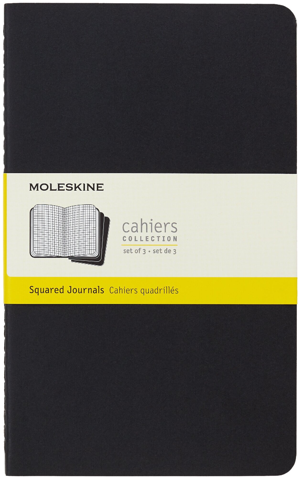 Блокнот Moleskine Набор 3 блокнота Cahier Journal Large 130x210, 40 листов 394741QP317, 3 шт.