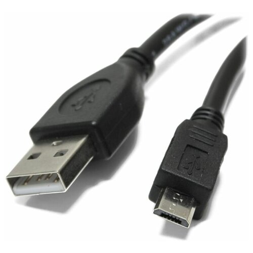 Кабель USB A - Micro USB B (1,8 м) для зарядки беспроводного джойстикa PS4 (PlayStation 4). кабель провод шнур usb a mini usb b 3 м 300 см длинный для зарядки джойстикa ps3 playstation 3 навигатора регистратора