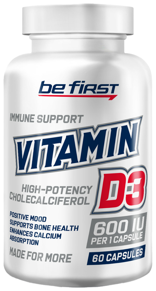 Vitamin D3 600 IU (60 капсул)