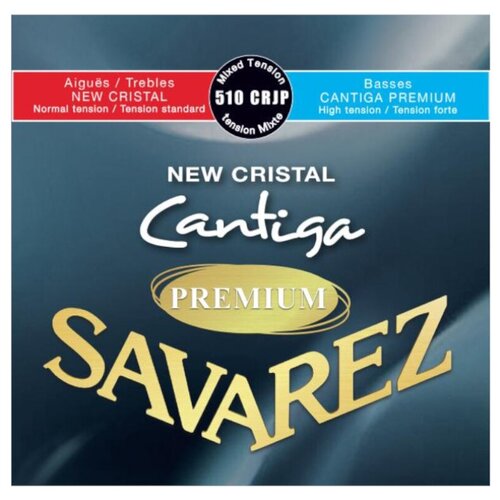 Комплект струн для классической гитары Savarez 510CRJP New Cristal Cantiga Premium