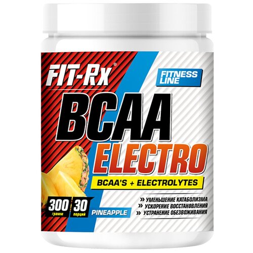 Аминокислота FIT-Rx BCAA Electro (300 грамм) комплекс со вкусом абрикоса fit rx bcaa electro 300 г