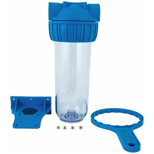 Магистральный фильтр для холодной воды с картриджем Аквастиль 10SL 1ВР магистральный фильтр для холодной воды aquafilter 10sl 1 fhpr1 hp1 547