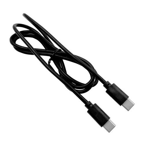 Кабель SunWind USB Type-C (m) - USB Type-C (m), 1м, 3A, черный