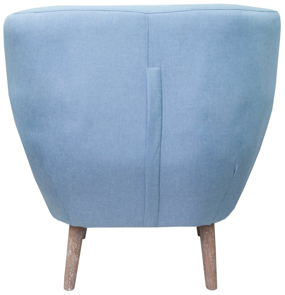 Низкое кресло Fuller blue — фото 1
