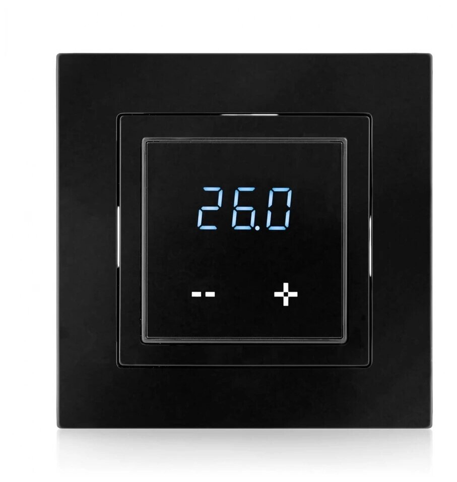 фото Терморегулятор Ergert Floor Control ETR-340 Черный Black