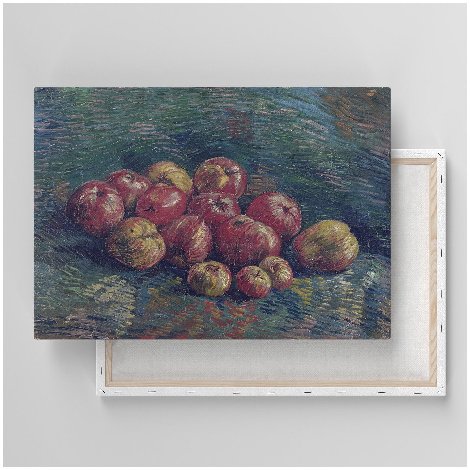 Картина на холсте с подрамником / Van Gogh - Still Life with Apples, 1887 / Ван Гог