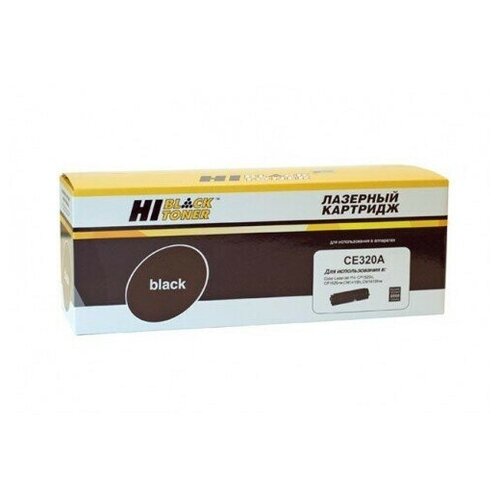 Картридж Hi-Black (HB-CE320A) для HP CLJ Pro CP1525/CM1415, № 128A, Bk, 2K картридж hi black hb cb540a ce320a 2200 стр черный