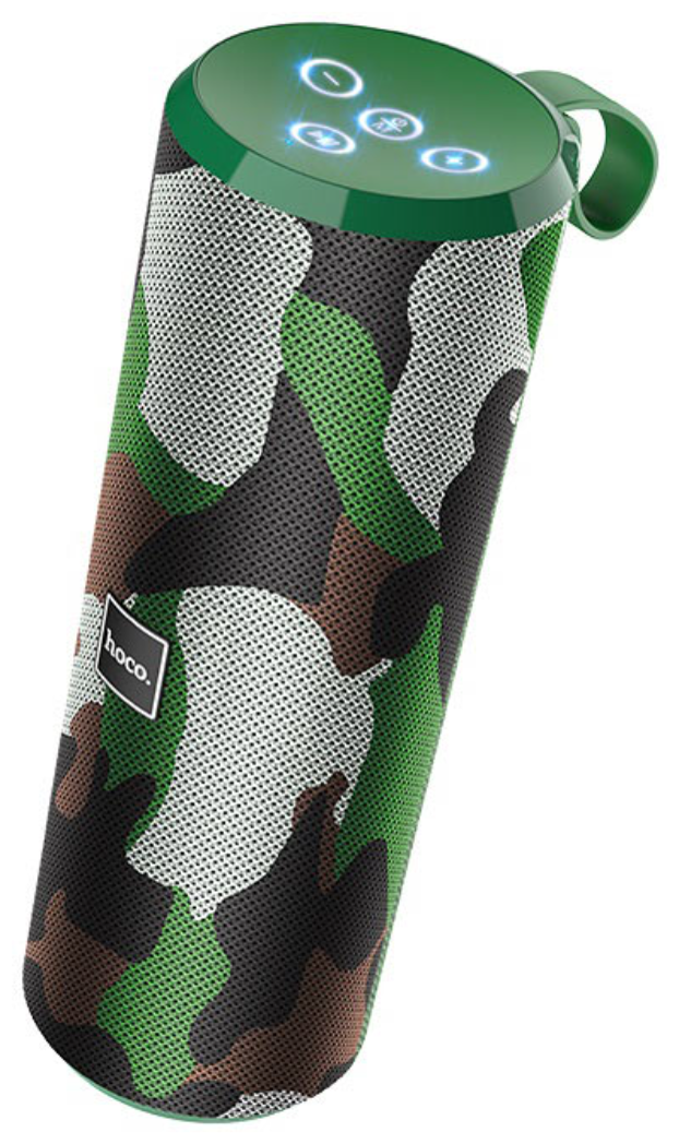 Портативная акустика Hoco BS33, 10 Вт, Camouflage Green