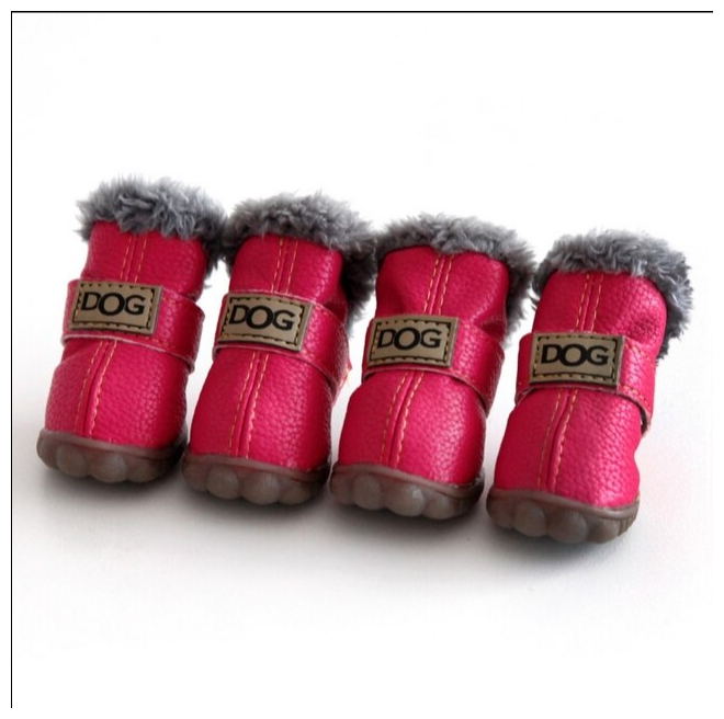 Зимняя теплая обувь для собак, теплые сапоги M - фотография № 8