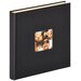 Фотоальбом, альбом с магнитными листами 30х32, 50 страниц (25 листов), радость, черный GF 5294