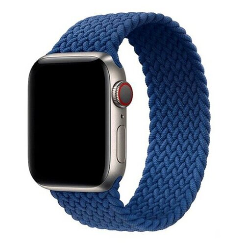 фото Ремешок-браслет нейлоновый для apple watch 42/44мм (2), синий, s(135mm) greatcase