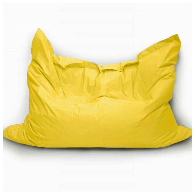 MyPuff кресло-подушка, размер XXХХL-Комфорт, оксфорд, желтый - фотография № 1