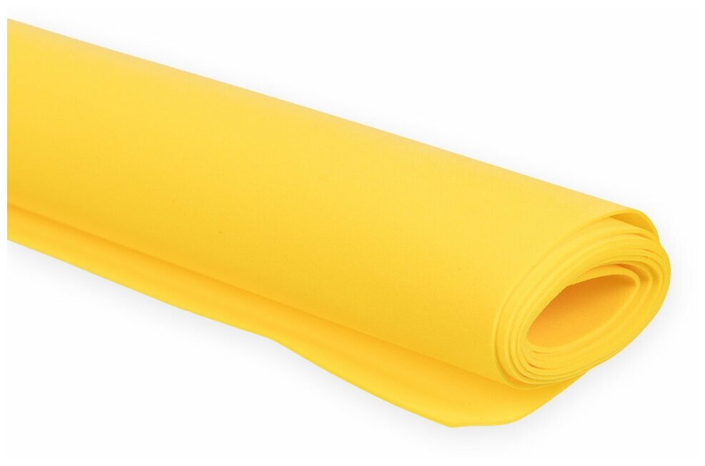 "Fiorico" EVA Пластичная замша 1 мм 60 x 70 см ± 3 см 05 Желтый