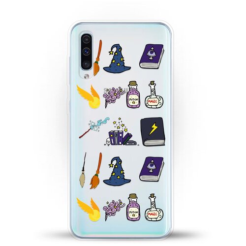 фото Силиконовый чехол узор hp на samsung galaxy a50s andy & paul