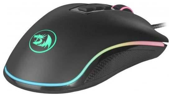 Мышь проводная Defender Cobra чёрный USB 75054