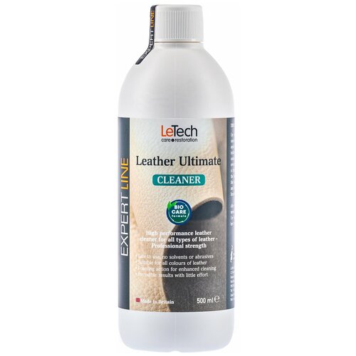 LeTech Expert Line Средство для чистки кожи (Leather Ultimate Cleaner) 500мл