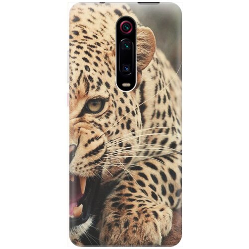 фото Re:pa накладка transparent для xiaomi mi 9t / mi 9t pro / k20 / k20 pro с принтом "рассерженный хищник"
