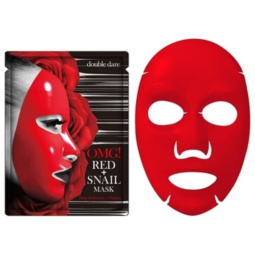 Double Dare маска преображающая с муцином и экстрактами 8 красных растений, 26 г, 1 мл