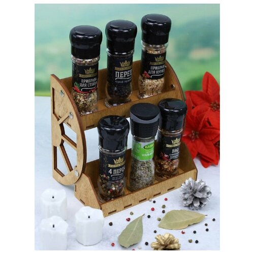 Декоративные ArtXL подставки, цвет коричневый