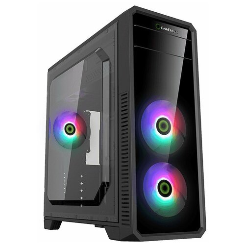 Корпус Miditower GameMax G561-F RGB ATX без БП системный блок gamemax g561 white a