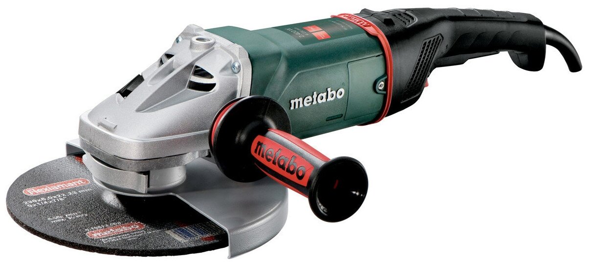 Машина шлифовальная угловая Metabo 606467000 W 24-230, антивибрационная, 230мм