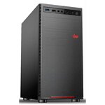 Компьютер iRU Home 310H5SE, Intel Celeron G5905, DDR4 8ГБ, 240ГБ(SSD), Intel UHD Graphics 610, Free DOS, черный [1652385] - изображение