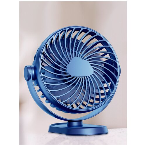 Вентилятор бытовой настольный прищепка цвет черный 48900₽