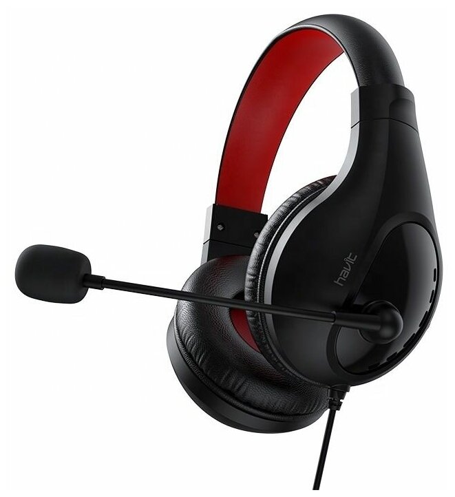 Игровые наушники Havit Audio series-Wired headphone HV-H2116D Black+Red