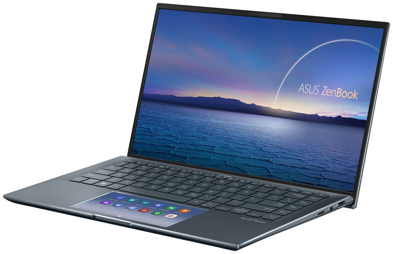 Ноутбук ASUS Zenbook UX435EA i5-1135G7 8Gb SSD 512Gb Intel Iris Xe Graphics 14 FHD IPS Cam 63Втч Win10 Серый UX435EA-K9084T 90NB0RS1-M03110