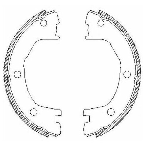 Колодки Торм.Бараб.[172x42] Remsa арт. 471200