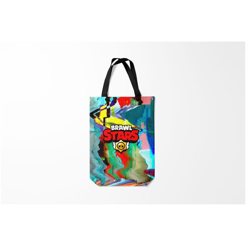 фото Сумка-шоппер / 31х42 см / геймерам / brawl stars burnettie