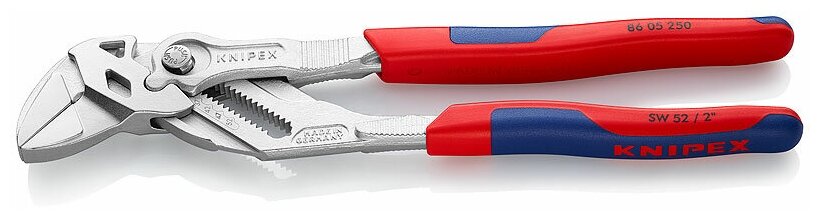 KNIPEX Клещи переставные-гаечный ключ 250 мм KNIPEX, KN-8605250SB