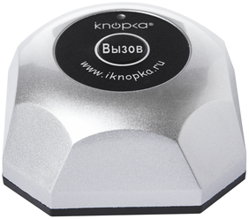 Кнопка вызова персонала iKnopka APE560 серебристая