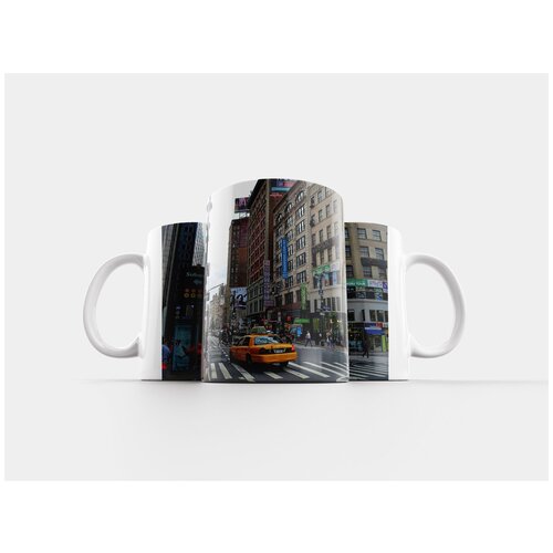 фото Кружка "нью-йорк, город, строительство" 320 мл lotsprints