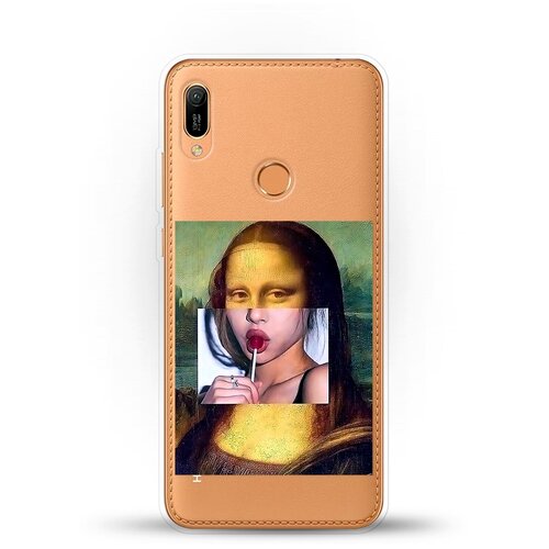 Силиконовый чехол Мона на Huawei Y6 (2019) силиконовый чехол art of wine на huawei y6 2019