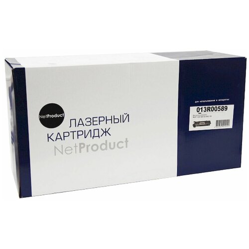 Принт-картридж NetProduct 013R00589 для Xerox WCP 123/128/133 /WC118, Восстанов, черный