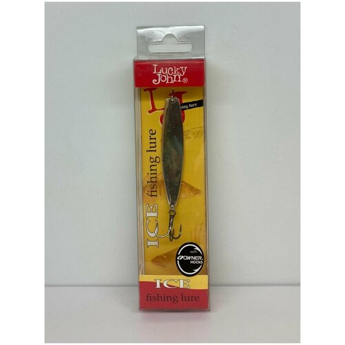 Блесна зимняя Lucky John Ice Fishing Lure 6750-S Серебристый блесна зимняя lucky john ice fishing lure 6750 s серебристый