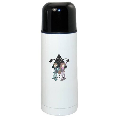 фото Термос coolpodarok мультфильмы гравити фолз gravity falls nightmare двое и на фоне черный треугольник