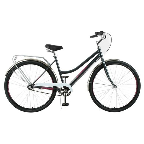 Городской велосипед FORWARD Talica 28 3.0 (2021) темно-серый/розовый 19 (требует финальной сборки) forward talica 28 3 0 28 3 ск рост 19 2020 2021 темно серый розовый rbkw1c183006 19