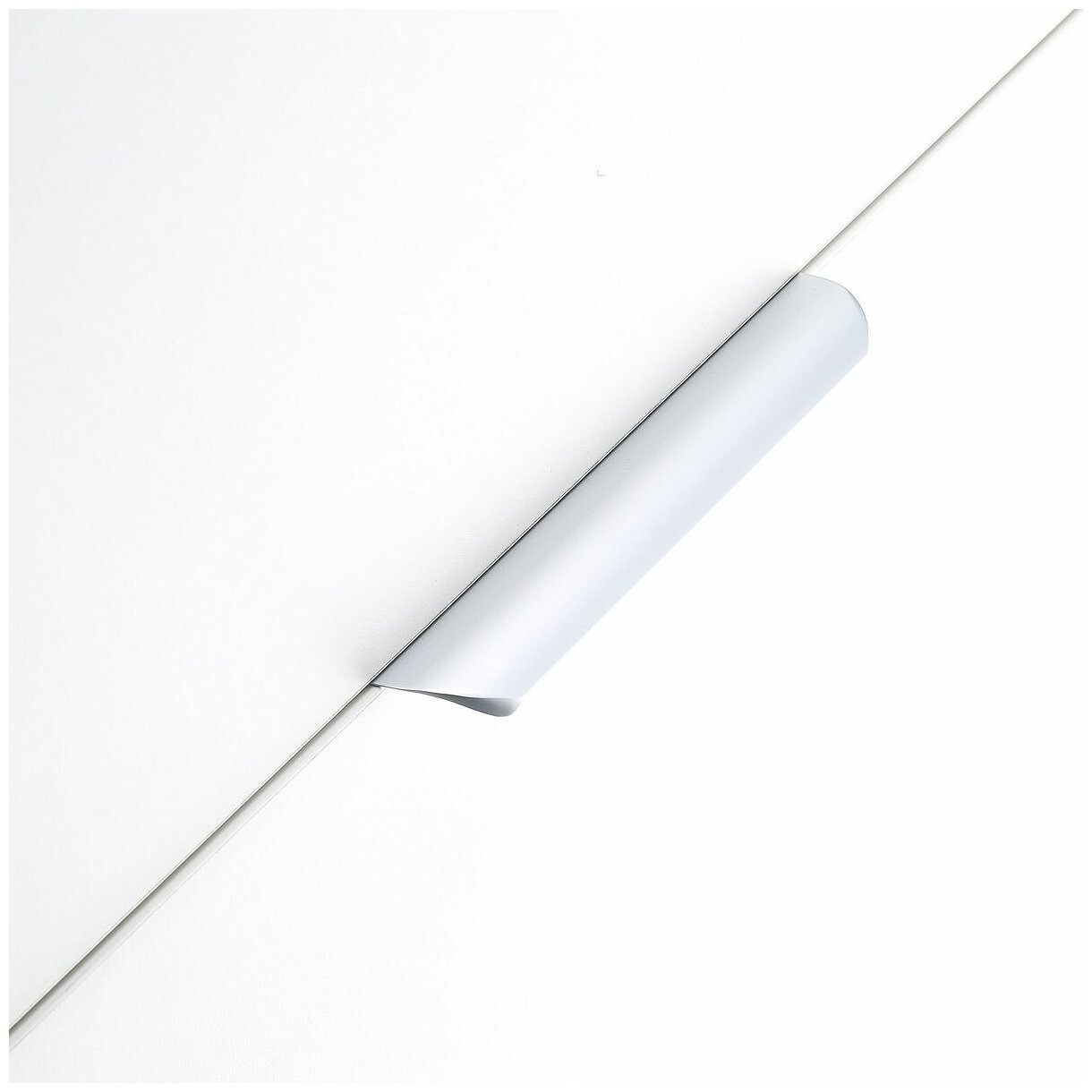 Ручка мебельная алюминиевая HEXA 96мм/150мм, алюминий - фотография № 4