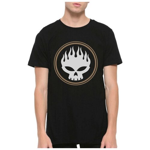 Футболка Design Heroes The Offspring Мужская Черная 2XL