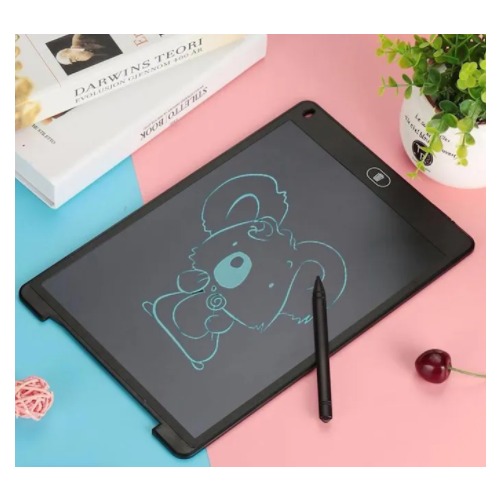 Графический планшет 12 дюймов 2BE / Детский планшет LCD / Графический планшет для рисования детский, со стилусом для малышей